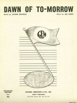 cover image of Dawn of To-Morrow
